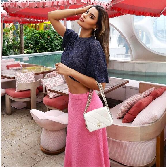 ๐ ZARA Blogger Fave A-Line Textured Maxi Skirt NWT ๐ - Picture 5 of 15